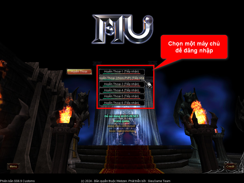 Chức năng chính của Game MU Đế Quốc