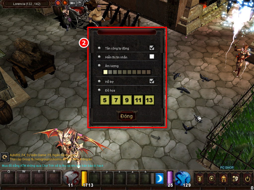 Chức năng chính của Game MU Đế Quốc